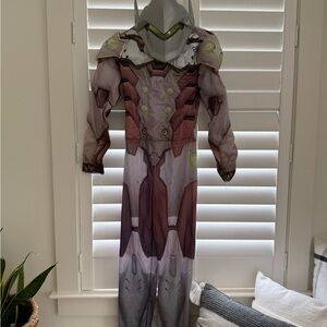 Kids Robot Costume - Gray and Green